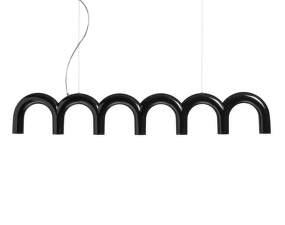 Závesné svietidlo Arch Straight, black