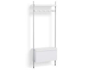 Policový systém Pier kombinácia 1061, white