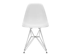 Stolička Eames DSR, cotton white/chrome