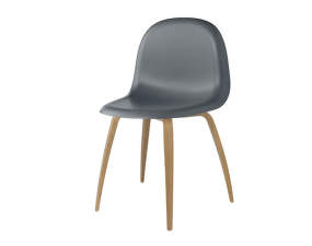 Stolička 3D Dining Chair, rainy grey/oak