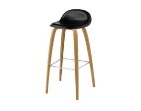 Barová stolička 3D Bar Stool, black/oak