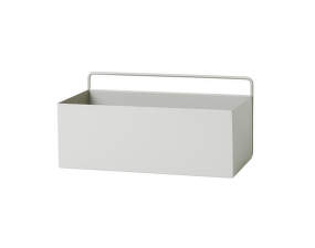 Nástenný box Wall Box Rectangle, light grey