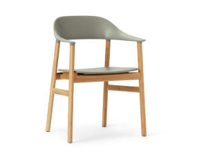 Stolička Herit Armchair Oak, dusty green