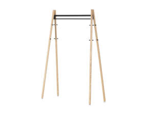 Vešiak Kiila Coat Rack, clear/black