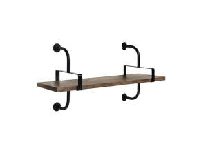 Polica Démon Shelf 2, 95cm, 1 shelf, walnut