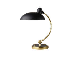 Stolná lampa Kaiser Idell Luxus, matt black / brass