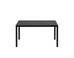 Jedálenský stôl Workshop 140x92, black oak / black linoleum