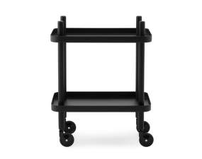 Servírovací stolík Block Table, black / black