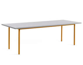 Jedálenský stôl Two-Colour 240 cm, ochre/light grey