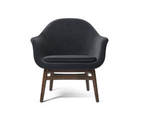 Kreslo Harbour Lounge Chair, dark stained oak/Fiord 981