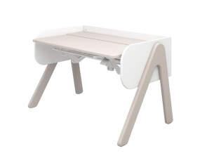 Detský pracovný stôl Woody, Grey Washed/White