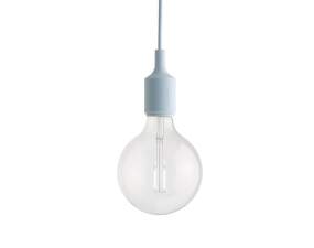 Závesná LED lampa E27, light blue