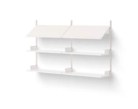 Policová zostava Office Shelf, white/white