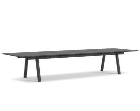 Stôl Boa 420x128x75 cm, charcoal / black oak