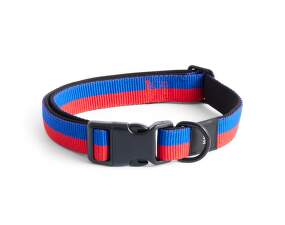 Obojok pre psa HAY Dogs Collar Flat M/L, red/blue