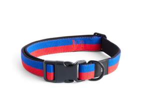 Obojok pre psa Dogs Collar Flat M/L, red/blue