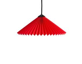 Závesná lampa Matin 300, bright red