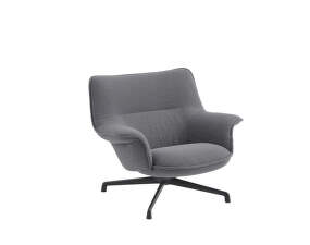 Kreslo Doze Lounge Chair Low Swivel, Ocean 80 / anthracite black