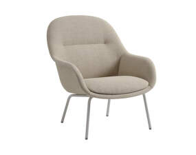 Kreslo Fiber Lounge Armchair Tube, Ecriture 240/grey