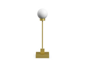 Prenosná stolná lampa Snowball, brass