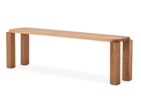 Lavica Atlas 150x32, natural oak