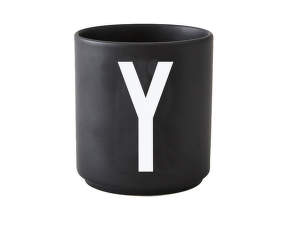 Hrnček s písmenom Y, black