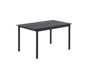 Stôl Linear Steel Table 140 cm, black