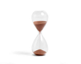 Presýpacie hodiny Time S (3 min), copper