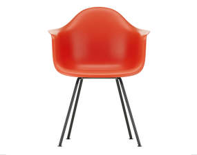 Stolička Eames DAX, poppy red