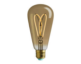 LED žiarovka Whirly Willis, Gold