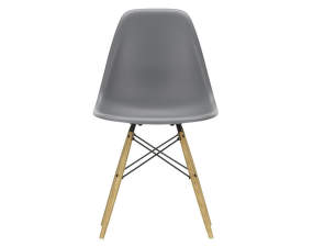 Stolička Eames DSW, granite grey seat / ash base