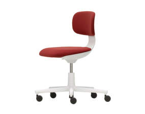 Kancelárska stolička Rookie, soft grey/red