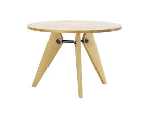 Stôl Guéridon 105, natural solid oak