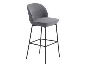 Barová stolička Oslo Bar Stool 75 cm, Still 161/anthracite black