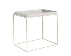 Stolík Tray Side Table Rectangular 40x60, warm grey
