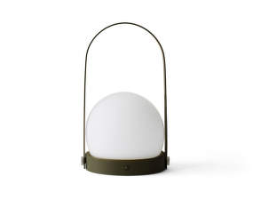 Prenosná LED lampa Carrie, olive