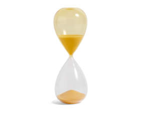 Presýpacie hodiny Time L (30 min), light yellow