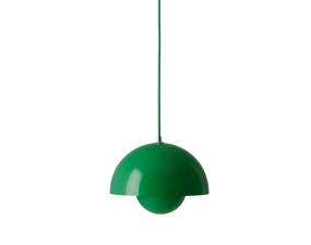 Závesná lampa Flowerpot VP1, signal green
