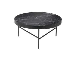 Stolík Marble Table Large, black marquina