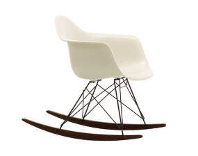Hojdacie kreslo Eames Chair RAR, dark maple/pebble