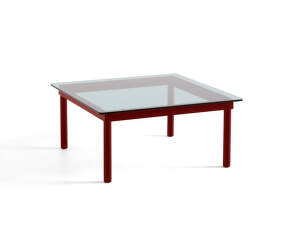 Konferenčný stolík Kofi 80x80, barn red/grey