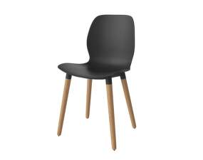 Jedálenská stolička Seed Wood, oiled oak / black