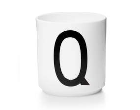 Hrnček s písmenom Q, white