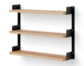 Polica Tea Shelf, oak/black