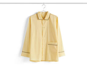 Pyžamová košeľa Outline Long Sleeve S/M, soft yellow