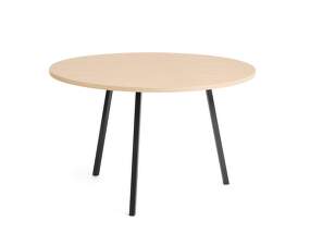 Jedálenský stôl Loop Stand Table Round Ø120, oak/black