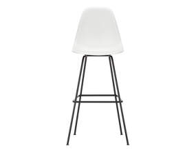 Barová stolička Eames Plastic High, white