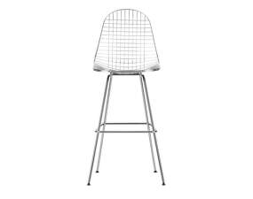 Barová stolička Eames Wire High, chrome