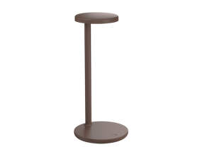Stolná lampa Oblique, matte brown