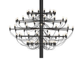Luster 2097/75 Clear Bulbs, matte black